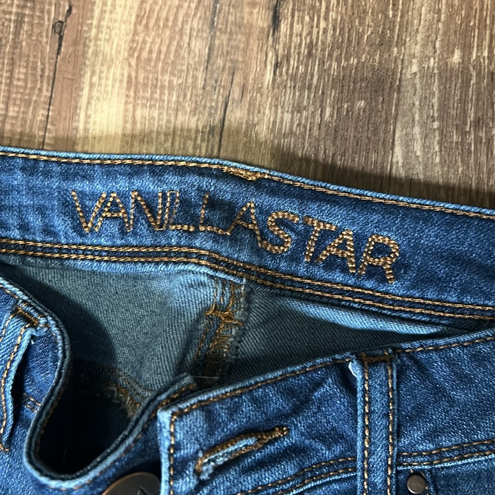 Vanilla Star Women's Skinny Jeans - Classic Blue - Picture 3 of 4